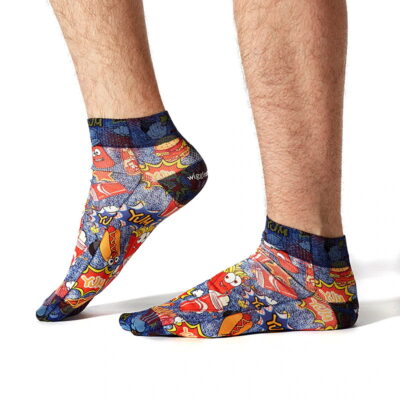 καλοκαιρινές ανδρικές κάλτσες sneakers Wigglesteps