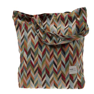 τσάντα ώμου από ύφασμα στόφα