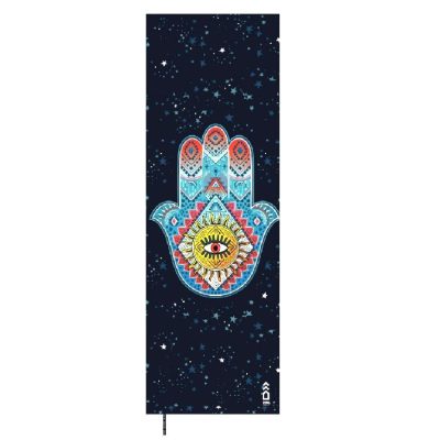 Alternative view of Πετσέτα Yoga Microfiber Hamsa Hand- One Zipper