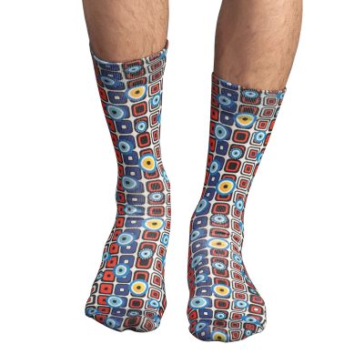 wigglesteps ανδρικές κάλτσες με ελληνικά σχέδια