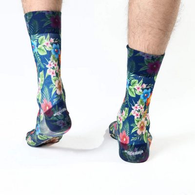 Alternative view of Ανδρικές Κάλτσες Tropical Flowers - Wigglesteps